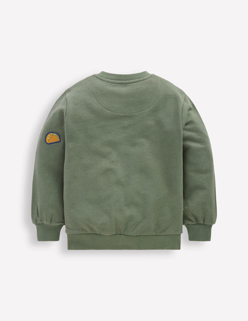 Badge Sweatshirt-Laurel Wreath Activity